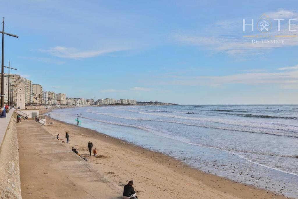 Appartement Central, Vue Mer Epoustouflante. Les Sables-dʼOlonne Exteriér fotografie